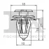 Кліпса кріплення (к-кт 5шт) Toyota Camry 86-/Hilux 97-/Land Cruiser 84- FA1 77-40014.5 Fischer Automotive One (FA1) 77-40014-5 (фото 2)