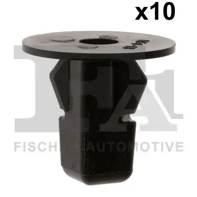 Кліпса кріплення підкрила (к-кт 10шт) Citroen C1/Peugeot 108 14- FA1 77-60001.10 Fischer Automotive One (FA1) 77-60001-10 (фото 1)