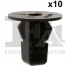 Кліпса кріплення підкрила (к-кт 10шт) Citroen C1/Peugeot 108 14- FA1 77-60001.10 Fischer Automotive One (FA1) 77-60001-10 (фото 1)