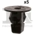 Кліпса кріплення підкрильника (к-кт 5шт) Toyota Rav 4 97-18 FA1 77-60004.5 Fischer Automotive One (FA1) 77-60004-5 (фото 1)