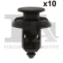 Кліпса кріплення бампера заднього (к-кт 10шт) Honda FA1 79-30011.10 Fischer Automotive One (FA1) 79-30011-10 (фото 1)