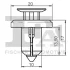Кліпса кріплення (к-кт 5шт) Honda FA1 79-30011.5 Fischer Automotive One (FA1) 79-30011-5 (фото 2)