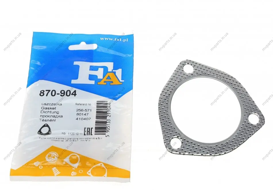 Прокладка глушника ущільнююча Chevrolet Captiva/Daewoo Lanos/Nubira 97- FA1 Fischer Automotive One (FA1) 870-904 (фото 1)