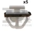 Кліпса кріплення накладки порога (к-кт 5шт) Hyundai Santa Fe/Tucson/Kia Sportage 01-15 FA1 89-40003.5 Fischer Automotive One (FA1) 89-40003-5 (фото 1)