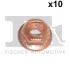 Гайка колектора випускного Audi/Citroen/Fiat/Ford/Jeep/Mazda/MB/Opel/Peugeot (M7x1.0mm) (к-кт 10шт) FA1 988-0602.10 Fischer Automotive One (FA1) 988-0602-10 (фото 1)