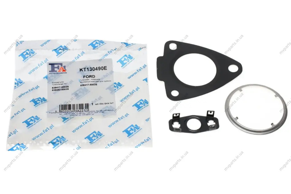 Комплект прокладок турбіни Ford Transit 2.0 TDCi 16- FA1 Fischer Automotive One (FA1) KT130490E (фото 1)