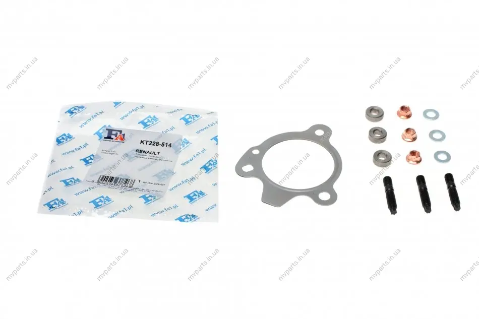 Комплект прокладок турбіни Renault Megane/Scenic 1.2 TCE 12- FA1 Fischer Automotive One (FA1) KT228-514 (фото 1)