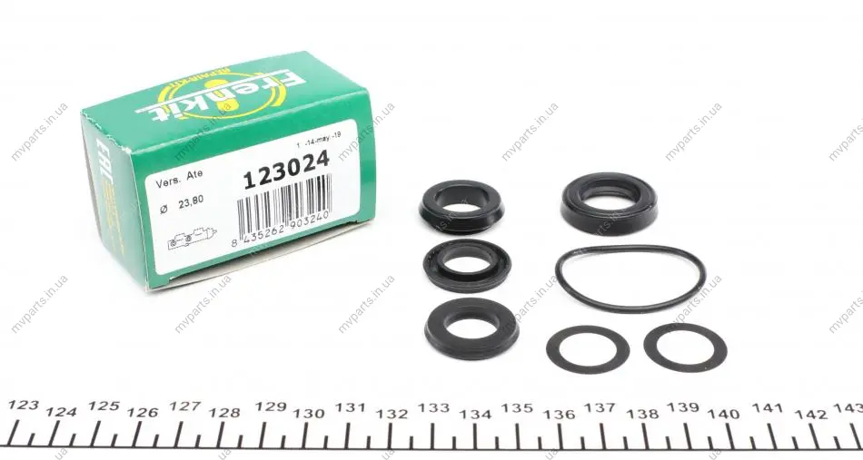 Ремкомплект циліндра гальмівного (головного) Audi A6 94-97 (d=23,8mm) ATE FRENKIT 123024 (фото 1)