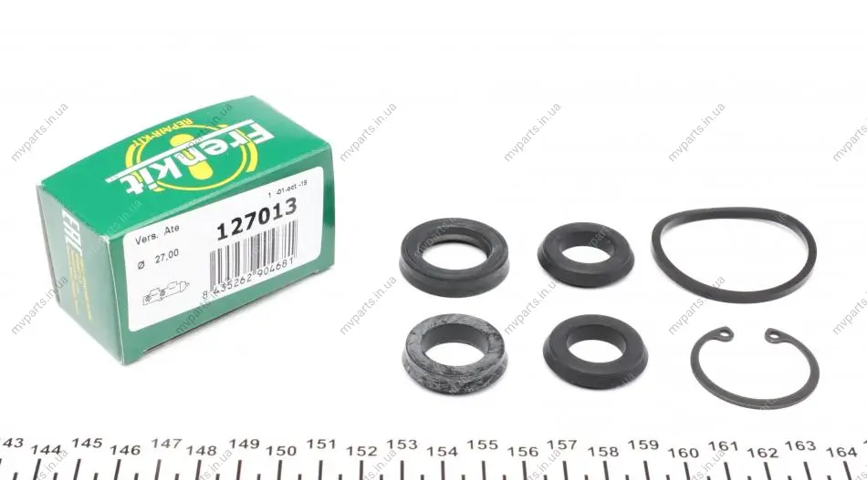 Ремкомплект циліндра гальмівного (головного) MB 407-410D (d=27mm) Ate FRENKIT 127013 (фото 1)