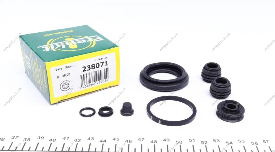 Ремкомплект супорта (заднього) Honda Accord VII/VIII 08- (d=38mm) (Nih) FRENKIT 238071 (фото 1)