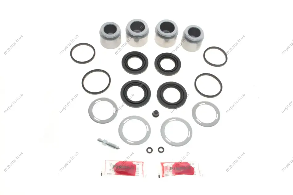 Ремкомплект супорта (переднього) MB E-class (W124) 93-98 (d=40/44mm) (Lucas) (+4 поршня) FRENKIT 240915 (фото 1)