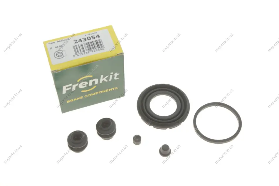 Ремкомплект супорта (заднього) Nissan Murano II/Pathfinder/Qashqai 07- (d=43mm) (Akebono) FRENKIT 243054 (фото 1)