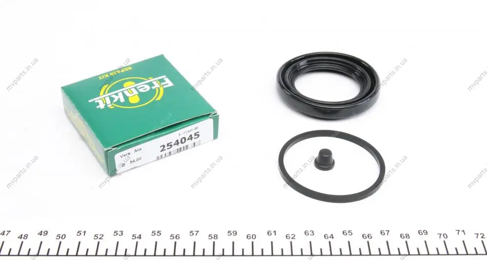 Ремкомплект супорта (переднього) VW Caddy III 04-15 (d=54mm) (Ate) FRENKIT 254045 (фото 1)