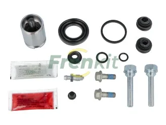 Ремкомплект супорта (заднього) Hyundai Solaris/Kia Rio 11- (d=34mm)(+ поршень/направляюча) (Mando) FRENKIT 734050