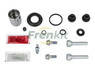 Ремкомплект супорта (заднього) Hyundai i20/Kia Picanto 11- (d=34mm) (+поршень/направляюча) (Mobis) FRENKIT 734055 (фото 1)