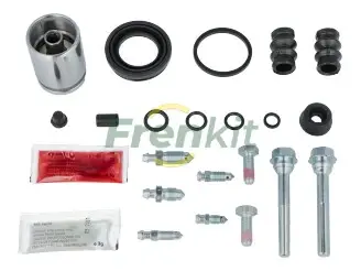 Ремкомплект супорта (заднього) VW Caddy 03- (d=38mm) (Lucas) (+поршень/направляюча) FRENKIT 738109 (фото 1)