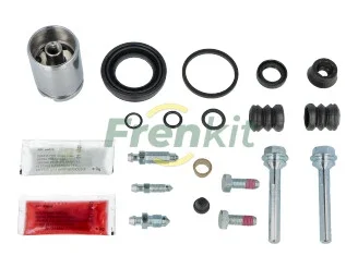 Ремкомплект супорта (заднього) VW Caddy III (d=38mm) Lucas (+поршень/направляюча) FRENKIT 738111