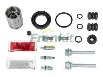 Ремкомплект супорта (заднього) VW Golf/Passat (d=38mm) (+поршень/направляюча) (Lucas) FRENKIT 738903