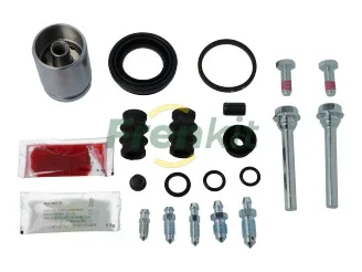 Ремкомплект супорта (заднього) VW Caddy 03- (d=38mm) (+поршень/направляюча) (Lucas) FRENKIT 738911