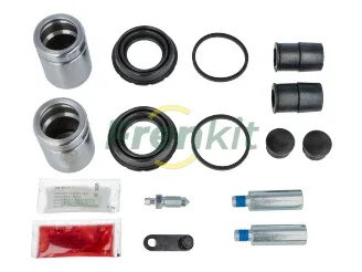 Ремкомплект супорта (переднього) BMW X6 (E71/E72) 08- (d=42mm) (+2 поршня/направляюча) (Ate) FRENKIT 742209