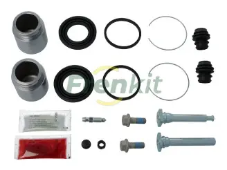 Ремкомплект супорта (переднього) Subaru Legacy 96-99 (d=43mm) (+2 поршня/направляюча) (Akebono) FRENKIT 743226 (фото 1)