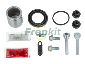 Ремкомплект супорта (заднього) Hyundai Santa Fe 09- (d=43mm) (+ поршень/направляюча) (Mando) FRENKIT 743235