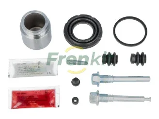 Ремкомплект супорта (заднього) Nissan Qashqai 07- (d=43mm) (+ поршень/направляюча) (Akebono) FRENKIT 743244
