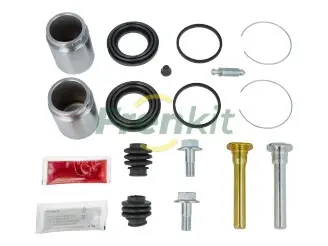 Ремкомплект супорта (переднього) Infiniti QX56 05-14 (d=44mm) (+2поршні/направляюча) (Akebono) FRENKIT 744301 (фото 1)