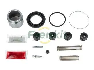 Ремкомплект супорта (переднього) Toyota Corolla 95-01 (d=51mm)(Toyota)(+1 поршень/направляюча) FRENKIT 751374 (фото 1)