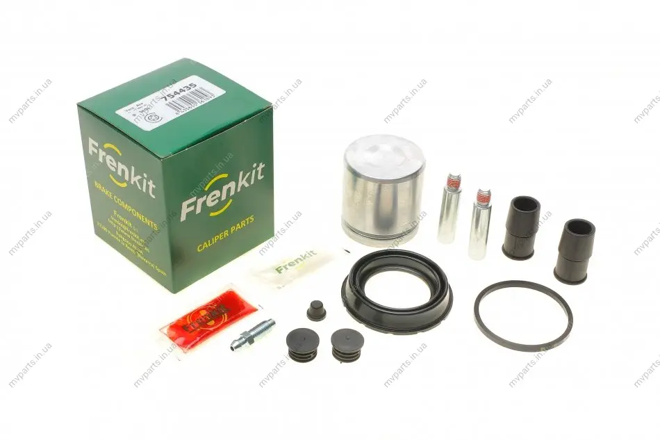 Ремкомплект супорта (переднього) Ford Connect 02- (d=54mm)(Ate)(+1 поршень/направляюча) SuperKit FRENKIT 754435 (фото 1)