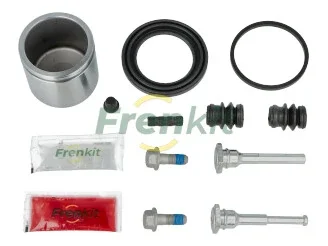 Ремкомплект супорта (переднього) Nissan Micra 1.6 11- (d=54mm) (+ поршен/направляюча) SuperKit FRENKIT 754677