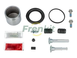 Ремкомплект супорта (переднього) Land Rover Freelander 98-06 (d=57mm)(+1поршень/направляюча)(Lucas) FRENKIT 757489