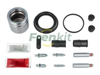 Ремкомплект супорта (переднього) Ford Transit Connect/Fiat Doblo 10-(d=57mm)(Ate)(+1поршень/направл) FRENKIT 757492