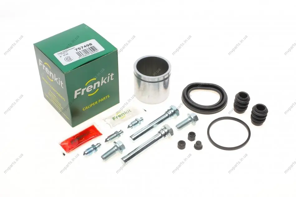 Ремкомплект супорта (переднього) Honda Legend 96- (d=57mm)(Nih)(+ поршен/направляюча) SuperKit FRENKIT 757498 (фото 1)