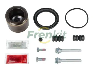 Ремкомплект супорта (переднього) Jeep Cherokee/Wrangler 06- (d=66mm) (+ поршень/направляюча) (Trw) FRENKIT 766615