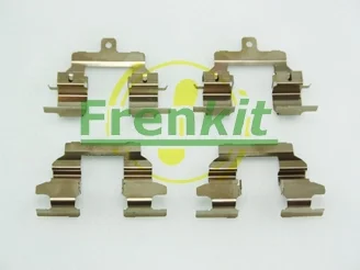 Планка супорта (заднього) прижимна (к-кт) Renault Koleos 09-/Nissan Qashqai/X-Trail 07-13 (Akebono) FRENKIT 900026