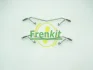 Планка супорта прижимна (к-кт) Ford Fiesta -02 (Ate) FRENKIT 901121 (фото 1)