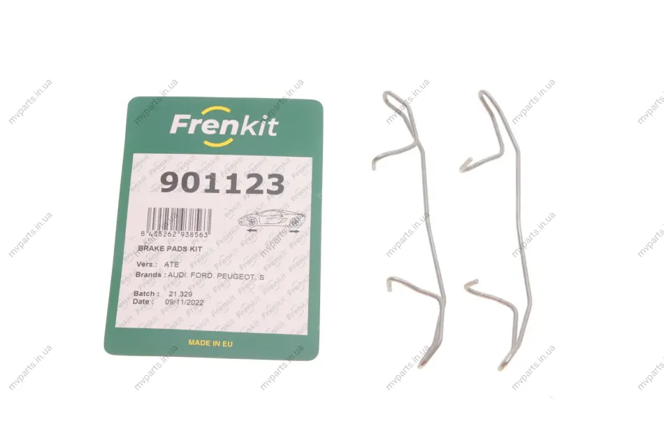 Планка супорта прижимна (к-кт) VW Passat 96-05 (Ate) FRENKIT 901123 (фото 1)