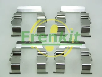 Планка супорта (переднього) прижимна (к-кт) Mitsubishi Colt/Galant/Lancer 88-96 (Akebono) FRENKIT 901161
