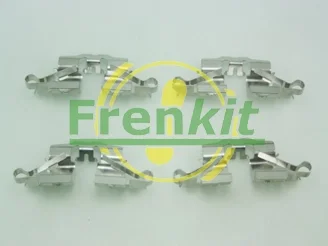 Планка супорта (заднього) прижимна (к-кт) Toyota Yaris II 05- (Akeb) FRENKIT 901808