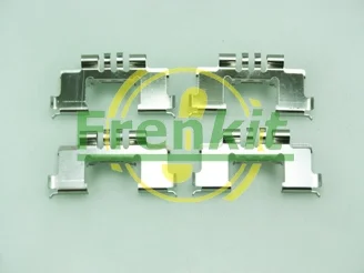 Планка супорта (переднього) прижимна (к-кт) Nissan Pixo/Suzuki Alto 09- (Nissens) FRENKIT 901812