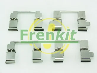 Планка супорта (переднього) прижимна (к-кт) Honda Accord VIII 2.4i 08-15 (Akebono) FRENKIT 901840