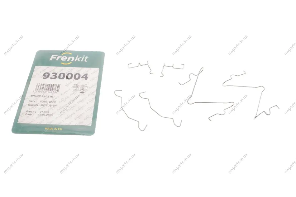 Планка супорта (заднього) прижимна (к-кт) Mitsubishi 97-09 (Sumit) FRENKIT 930004 (фото 1)
