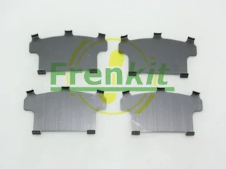Комплект протискрипних пластин (задніх) Mitsubishi Lancer 96-01 (Akebono) FRENKIT 940004