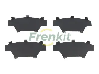 Комплект протискрипних пластин (передніх) Ford Fiesta 08- FRENKIT 940015 (фото 1)
