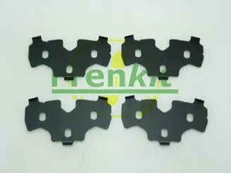 Комплект протискрипних пластин (задніх) Ford Connect/Focus 02-13/Renault Megane 02- (ATE/Teves) FRENKIT 940017 (фото 1)