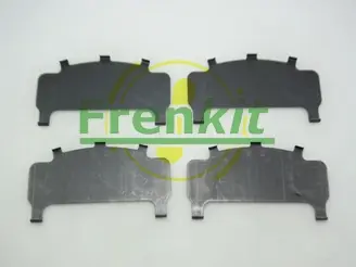 Комплект протискрипних пластин (передніх) Mitsubishi Outlander 03-/Lancer 94-/Galant/Pajero 88-03 (Akebono) FRENKIT 940046 (фото 1)