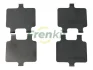 Комплект протискрипних пластин (задніх) MB C-class (W202/W203)/E-class (W210) 93-07 (Ate) FRENKIT 940076 (фото 1)