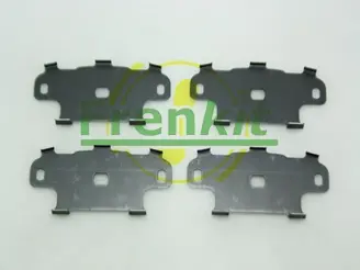 Комплект протискрипних пластин (передніх/задніх) Renault Koleos/Nissan Juke/Qashqai/X-Trail/Suzuki 08- (Akebono) FRENKIT 940100 (фото 1)