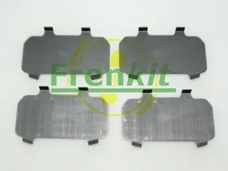 Комплект протискрипних пластин (передніх) Toyota Camry/Rav 4 IV 01- (Akebono) FRENKIT 940101 (фото 1)